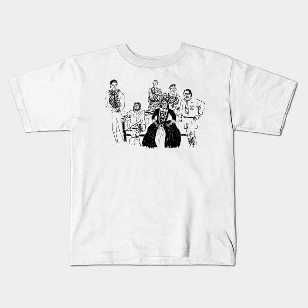 bbc ghosts – the side-eye Kids T-Shirt by underscoree